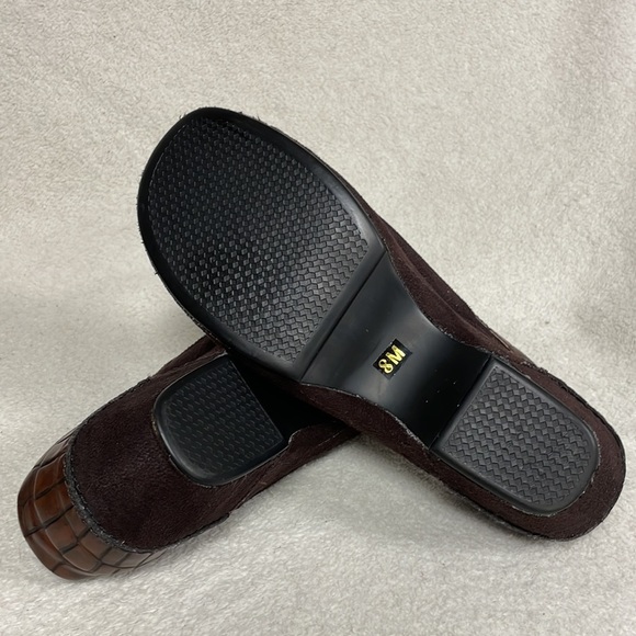 G.Wiz Suede-look Slip On Mules In Brown Women's US 8M, Excellent Condition! - Picture 7 of 9